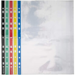 eco-eco A5 Multi Punched Pockets x 100 Pack