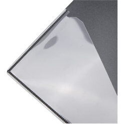 Eco-Eco A5 Ring Binder Black Display Book + 12 Punched Pockets