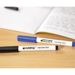 Edding Handwriter Handwriting Pens Blue & Black - Pack of 6