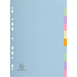 Exacompta Forever A4 Extra Wide 10 Part Dividers