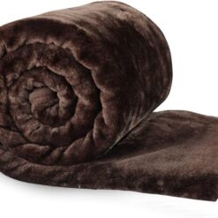 Extra Large Seriously Soft Throw King Bed - Chocolate Brown