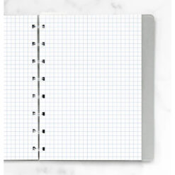 Filofax A5 Notebook Squared Paper Refill White