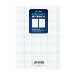 Filofax A5 Notebook Squared Paper Refill White