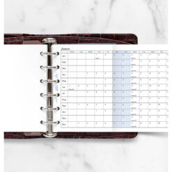 Filofax Horizontal Year Planner Pocket 2026 English