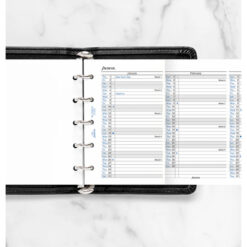 Filofax Mini Vertical Year Planner English 2026 Diary Refill 68102