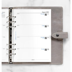 Filofax Week On Two Pages Academic Diary - A5 2025-2026 English
