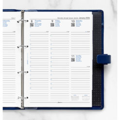 Filofax Week On Two Pages Diary With Appointments A4 2026 Multilanguage