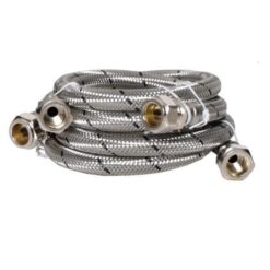 Flexible Hoses x 2