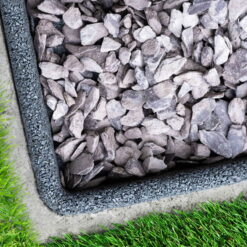 FlexiBorder Corner Box of 2 Grey - Inside