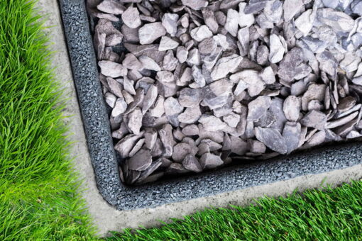FlexiBorder Corner Box of 2 Grey - Inside