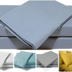 Housewife Pillow cases Luxury Soft 180 Thread Cotton Blend