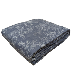 Katie Blue Quilted Bedspreads UK