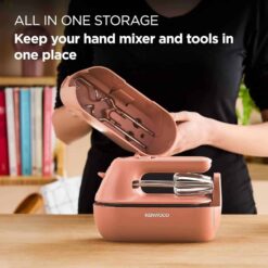 Kenwood QuickMix Go Hand Mixer Clay Red