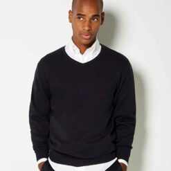 Kustom Kit Arundel Cotton Acrylic V Neck Sweater