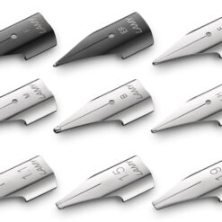 Lamy Z50 Fountain Pen Replacement Nibs - 1-9mm-italic, silver