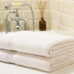 Large Bath Sheets 2 Pack Luxury Egyptian Cotton - White