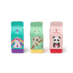 Legami Yummy Yummy Set of 3 Scented Erasers - Grape | Strawberry | Vanilla