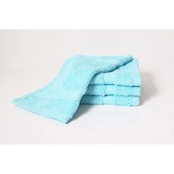Luxor Spa Towel 4 Pack of Face Flannels made from Absorbent 600 GSM Egyptian Cotton Multi Packs of Wash Cloths