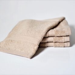 Luxor Spa Towels Latte Luxury Heavy Weight 600GSM Egyptian Collection Cotton Towels