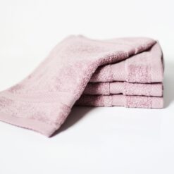 Luxor Spa Towels Mauve Luxury Heavy Weight 600GSM Cotton Towels