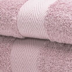 Luxor Spa Towels Mauve Luxury Heavy Weight 600GSM Cotton Towels - bath-sheet