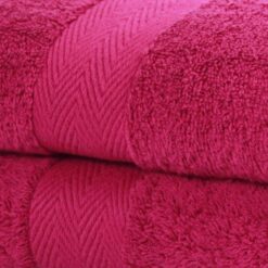 Luxor Spa Towels Purple Wine Luxury Heavy Weight 600GSM Egyptian Cotton Towels by Restmor - bath-towel