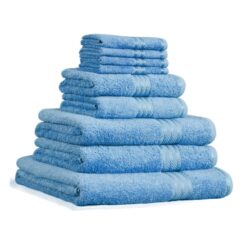 Luxury Egyptian Collection 100 % Cotton Towels 500GSM Cobalt Blue Supreme