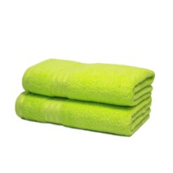 Luxury Egyptian Collection Cotton Towels 500GSM Lime Green Supreme