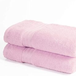 Luxury Egyptian Cotton Towels 500GSM Pink Supreme