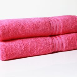 Luxury Towels Egyptian Collection 100% Cotton 500GSM Neon Pink Supreme