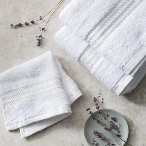Luxury White Egyptian Collection 100 % Cotton Towels 500 GSM Supreme - jumbo-sheet