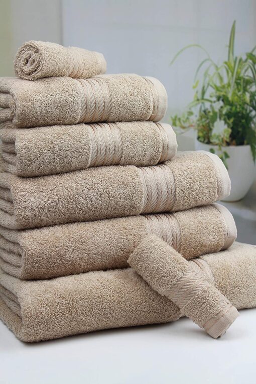 Matching Towel Sets Warm Beige - guest-towel-set