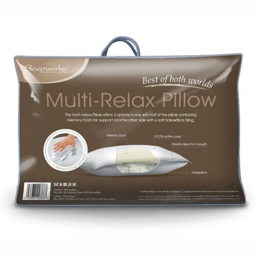 Memory Foam Pillow Multi Relax Double Sided