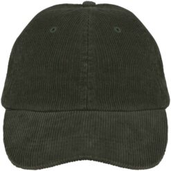 Native Spirit Corduroy 6 Panel Cap - Organic Khaki