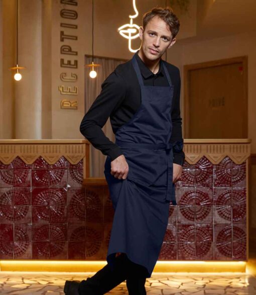 NEOBLU Edgar Poly/Cotton Bib Apron