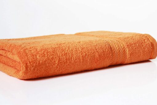 Orange Large Bath Towels on Sale