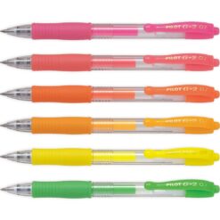 Pilot G2 Neon Retractable Gel Rollerball Pen