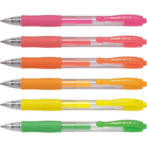 Pilot G2 Neon Retractable Gel Rollerball Pen