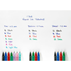 Pilot V-Ball VB5 Rollerball Liquid Ink Pen 0.5mm Tip