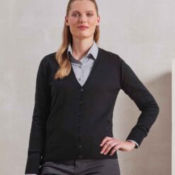 Premier Ladies Essential Acrylic V Neck Cardigan