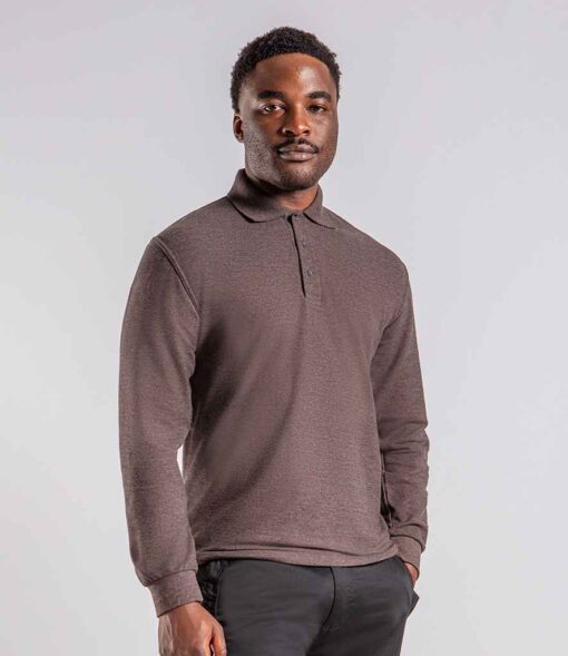 Pro RTX Pro Long Sleeve Piqué Polo Shirt