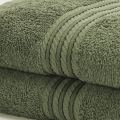 Sage Green Towels Luxury Egyptian Collection 100 % Cotton Towels 500GSM - bath-sheet