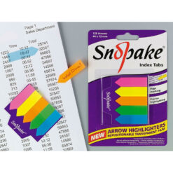 Snopake 13906 Arrow Index Tab Page Markers