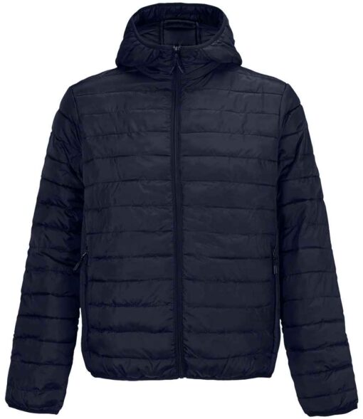 SOL'S Stream Hooded Jacket - French Navy, 3XL