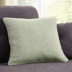 Sorbonne Green Cushion Cover Plain Sage Green