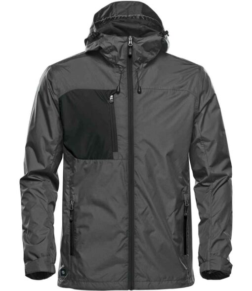 Stormtech Olympia Shell Jacket - Granite/Black, 5XL
