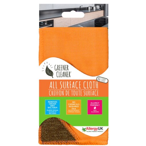 Orange Microfibre Cloth