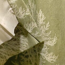 Woodland Trees Green Pair of Eyelet Curtains by Fusion