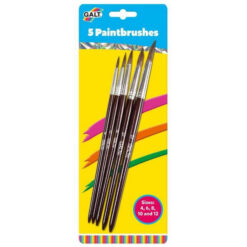 5 Paintbrushes - Galt
