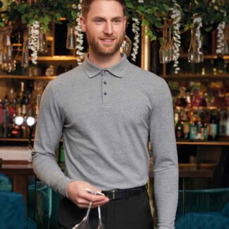 Brook Taverner Frederick Long Sleeve Polo Shirt